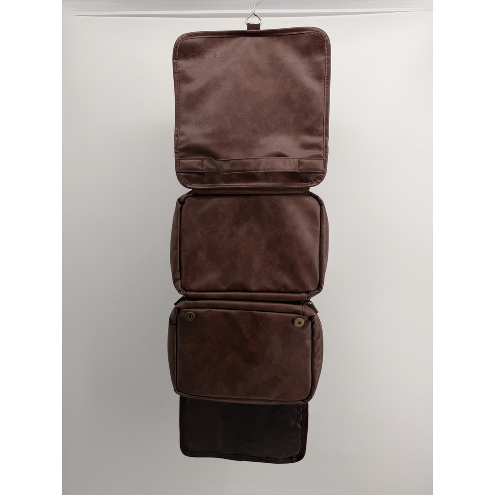 Elviros Hanging Toiletry Bag for Men 3-in-1 Large - Picture 3 of 5